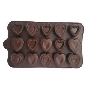 قالب شکلات طرح قلب کد n005