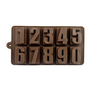 قالب شکلات طرح اعداد کد 707