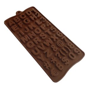 قالب شکلات مدل حروف انگليسي كد 4